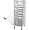 Winholt Equipment Winholt Bakery Rack Cover, Clear Plastic, 3 Zippers SRC-58/3Z - alternate 3